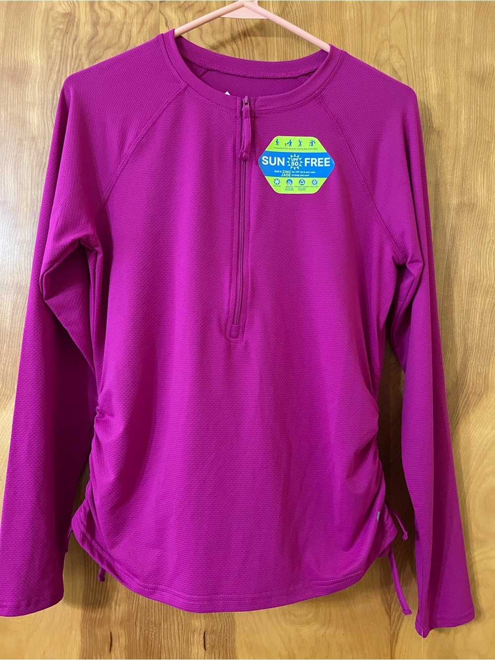 Magenta Brand Retail Price Tag with Black Typography